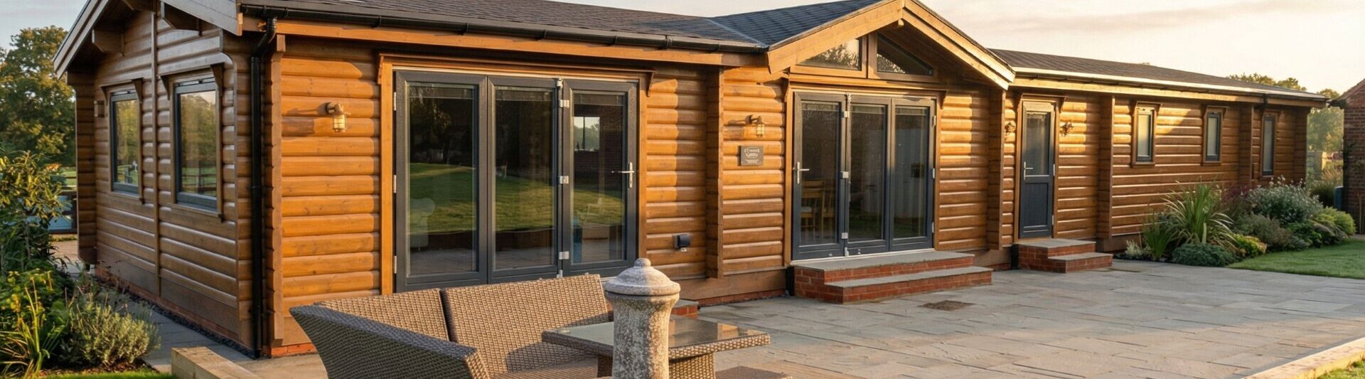 Windermere Outside Shot of Log Home