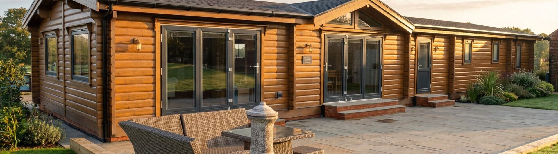 Windermere Outside Shot of Log Home