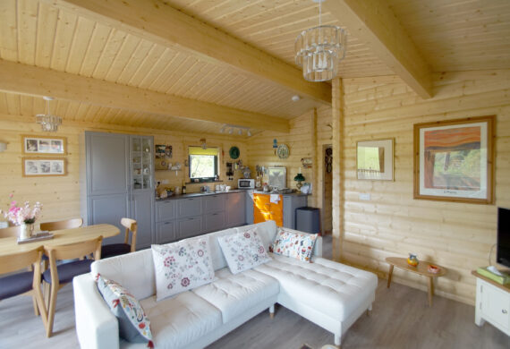 Norwegian Log Granny Annex Interior