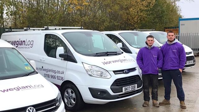 Ross Baldwin and Matt Johnson apprentices Nov 19