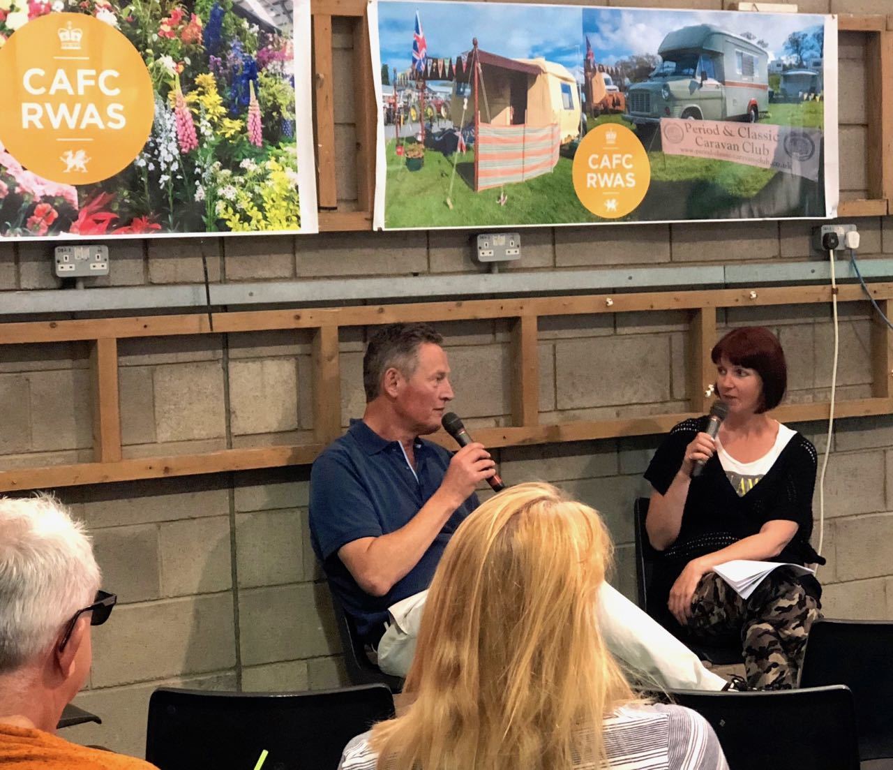 Nick Forrester with Kim Stoddart at the event Nick Forrester with Kim Stoddart at the event